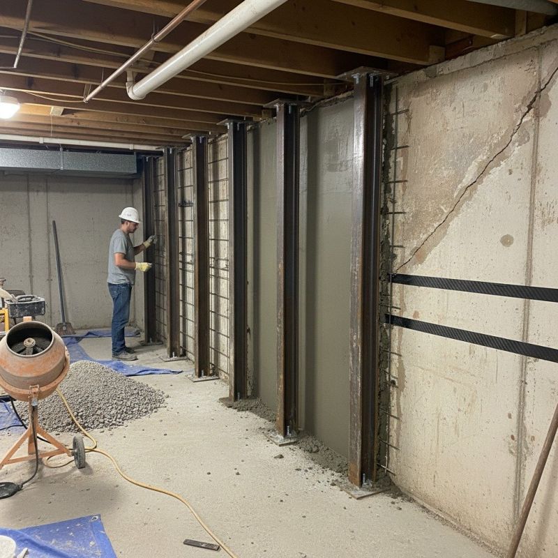 Structural Underpinning in Greenville, SC